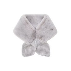 헤지스골프 여성 밍크퍼 넥워머 그레이 (HWMU5F705G1)_s