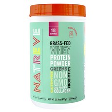 NATREVE 草食乳清蛋白粉軟糖 布朗尼口味, 1個, 675克