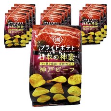 KOIKEYA 湖池屋 神戶牛風味洋芋片, 53g, 12個