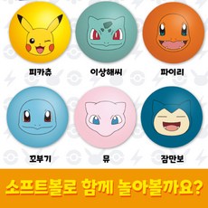 포켓몬 소프트볼 색상랜덤 공놀이