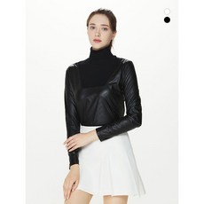 듀빅 여성 롱 터틀 방풍 이너 니트스웨터 DF4WSW299