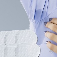 땀 흡수 일회용 겨드랑이 부착 패드 여름 의류 보호 위생 용품 투명 접착 타입, 1개