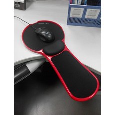 무타공 마우스 거치대 연장 언더레일 데스크탑 키보드받침대 수납 키보드 사무실, V8  레드