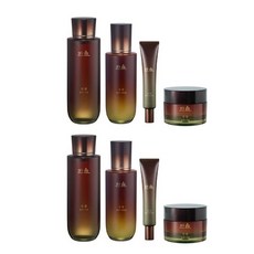 한율 송담 탄력 기초 세트(스킨+에멀전+크림+아이크림+쇼핑백), 단일옵션, 2개