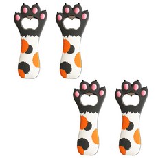 오마이남친 고양이 발 오프너, 4개 세트, 그레이