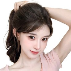 女假瀏海真髮髮片透氣假髮片輕量隱形增髮量假髮接髮(自然輕薄5*13cm4款a1fv1)紐約精品, 自然,法式胎毛瀏海, 1個