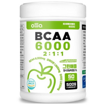 Ola BCAA 6000 青蘋果粉 50 份, 500克, 1個