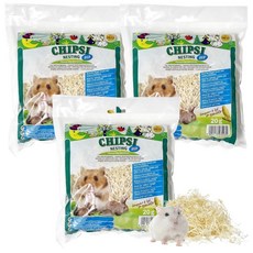 칩시 네스팅 베드 햄스터 굴베딩 20g, 3개
