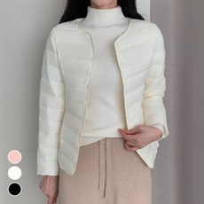 메이리앤 여성 경량패딩 100% 프리미엄 웰론 충전재 생활방수