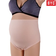 BYC 배를 덮어주는 큰 스판 임산부 산전팬티 안감 타올지