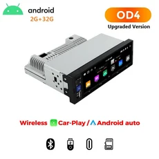 Navifly 2G + 범용 1 Din 안드로이드 6.86인치 HD 터치스크린 무선 차량용 라디오 멀티미디어 비디오 플레, 05 OD4-10Y Cam 2G 32G