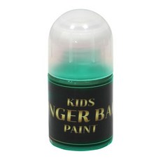 미술놀이 핑거 볼 물감 일반색 낱색 50ml (초록)