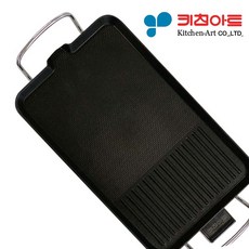 키친아트15 통주물 와이드 전기 그릴 후라이팬, 상세페이지 참조, 제이제이 본상품선택