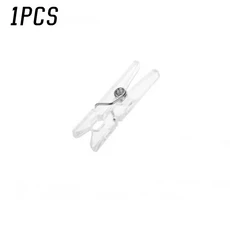 2.5cm 미니 봄 투명 클립 의류 인화지 페그 핀 Clothespin 공예 파티 홈 인테리어, 02 1PCS