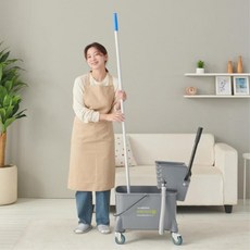 업소 대형 이동형 마대 걸레 탈수 짤순이 걸레짜는기계 이동식 바퀴달린, 마포 걸레 짤순이 대, 1