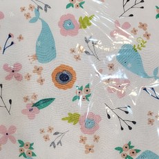 풍기인견 겹이불 145cm*180cm - 꽃고래