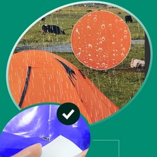 박주부템 강력 접착 텐트 수선 테이프 방수 리페어 패치 1M 다용도보수재