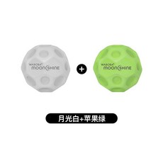 발광 소프트공 볼 완구 달나라 성인 스트레스 해소 아웃도어 스포츠, 달빛(화이트 그린)