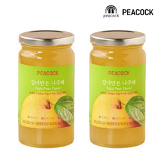 피코크 갈아만든 나주배, 2개, 400g