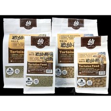 龜仙糧 陸龜主食飼料 營養加強 幼龜大龜適用 台灣製 250g/1Kg, 1個, 250g 大顆粒 亞成龜以上食用