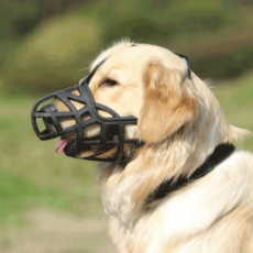 플랜와우 대형견 중형견 맹견 강아지 실리콘 입마개, 1개, 블랙XXL, XXL