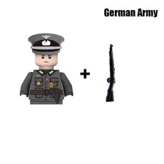 WW2 군대 빌딩 블록 피규어 군인 크리스마스 미니 호환 영국 액션 소년을위한 선물 소련, 1 Pcs 11