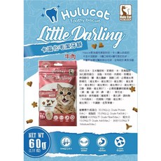 Hulucat 貓餅乾 卡滋化毛潔牙餅 貓零食, 1個, 牛肉,150G