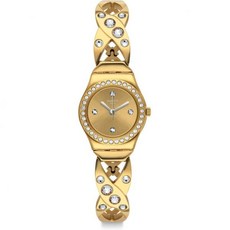 Swatch 스와치 GOLDY HUG YSG164G 여성 손목시계 워치 방수 브랜드 추천 495103