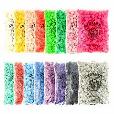 빅블럭 16mm 1kg 16색 리필 모듈 블록 교체 색상 구성 창의력 조합 아트 스템 프, 파랑