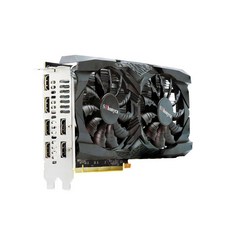 SRhonyra RX 5600 XT 6GB GDDR6 192-BIT 6 Monitor Video Card 8-Pin PCIe Connector ⅹHDMI 2.1 4.0 x 16