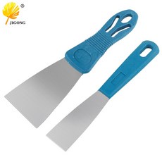1Pc 스테인레스 스틸 블레이드 스크레이퍼 퍼티 나이프 플라스틱 손잡이 1 인치, 2'', 1개