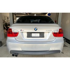 車王汽車精品百貨 寶馬BMW 3系E90 碳纖維紋尾翼 壓尾翼 定風翼 導流板