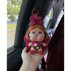 팝마트 크라이베이비 휴가 일기 시리즈 2피스 컬렉션 인형옷 인형제외, 장미 빨간 리본 세트  인형 포함 제외, 1세대와 2세대는 보편적입니다