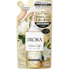 Kao IROKA 衣物香氛噴霧 Naked Lily 香味, 1個, 純潔白百花香/ 補充包 180ml