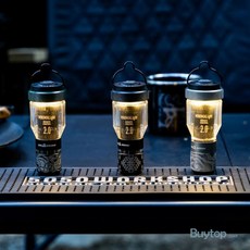 5050워크숍 USB 충전식 캠핑랜턴 미니마라이트 RC2.0, 1개, 블랙