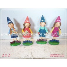 *︵House傢飾︵* 精靈村站姿娃娃 (4個1組) - 限量新款, 1個