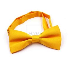 엠비아7 노랑 나비넥타이 유아넥타이