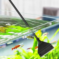 수족관 벽 청소 이끼제거 유리청소 스크래퍼, 1개