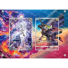 PTCG 寶可夢 PSA 擴散式卡磚 黑白龍 萊西拉姆 捷克羅姆 二連磚 卡牌保護展示收藏必備, 1個, 一般款 圖A