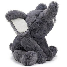 대형 코끼리인형 귀여운 부드러운 동물 애착 수면 인형, 40cm
