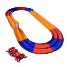 레이싱트랙 호환 미니카 4륜 rc카 입체 트랙, 4륜구동활주로-2.65mX1.2m-내경11cm