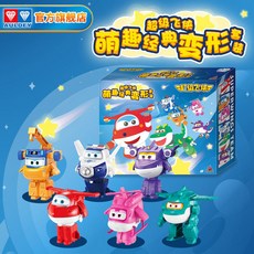 奧迪雙鉆 超級飛俠6只中變形機器人禮盒套裝 樂簡易變形玩具, 超級飛俠簡易中變形套裝-6款人氣角色, 1個