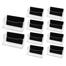 선진리빙 아크릴 명함꽂이, 10개, 1단