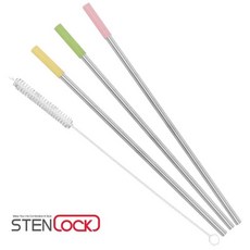 스텐 빨대 브러쉬 세트 일자형hoo3+9CPp