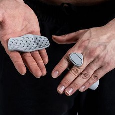 헬스 그립 스트랩 굳은살방지 미끄럼방지 턱걸이 수납케이스 포함, 그레이, 1개