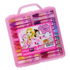 동아 소피루비 견고 크레파스 24색 1P 유치원 색칠, 1개, 단일상품0