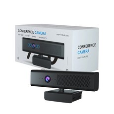 마이크 스피커 노트북 비디오 통화 소음 감소 기능이 있는 3-in-1 웹캠 1080P USB 웹캠 호환