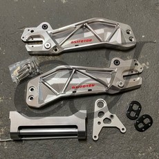 QSMOTOR 電動車後搖臂, 銀 Silver, 1個