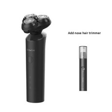 휴대용 미니 면도기 충전식 전동 전기 남성용 수염 트리머, 옵션01 add nose hair trimme