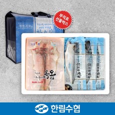 제주 한림수협 옥돔&고등어 혼합 선물세트 2호 / 옥돔 160g*3팩+고등어 120g*5팩+부직포가방 포장, 1개